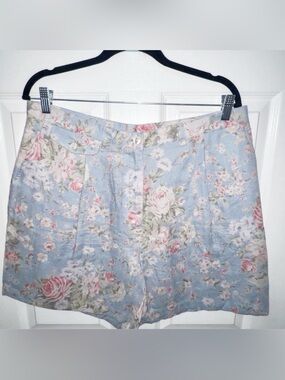 vintage Lauren Ralph Lauren 100% soft linen shorts Size 16